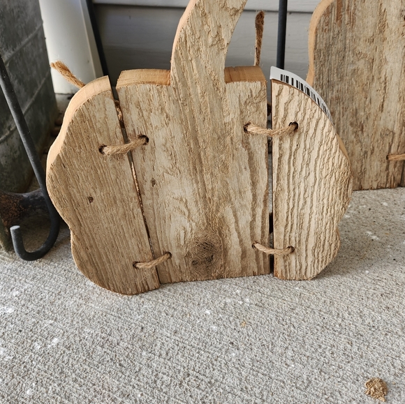 Barnwood pumpkins set Halloween Fall Decor - Picture 2 of 7